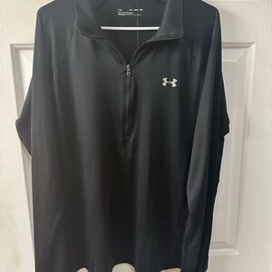 Under Armour Black Zip-Up Pullover
